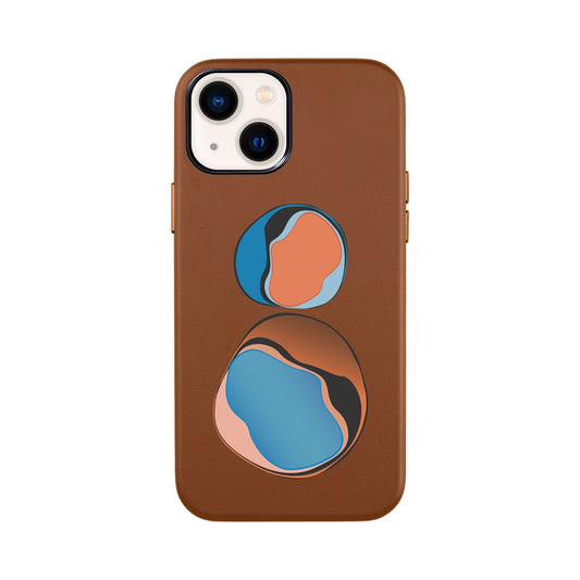 LOOKING FOR GEMS-iPhone 13 Mini Leather Kılıf