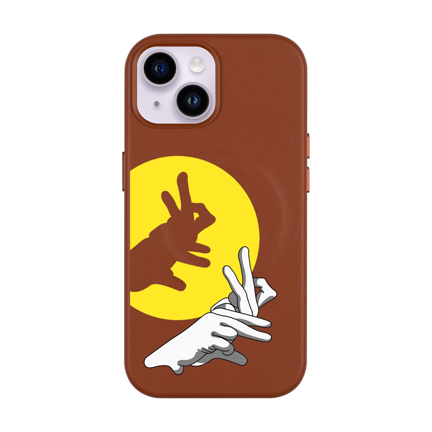 BUNNY-Leather Kılıf MagSafe Özellikli - iPhone 13