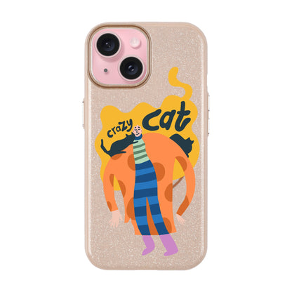 CRAZY CAT-Radiant Kılıf MagSafe Özellikli - iPhone 15