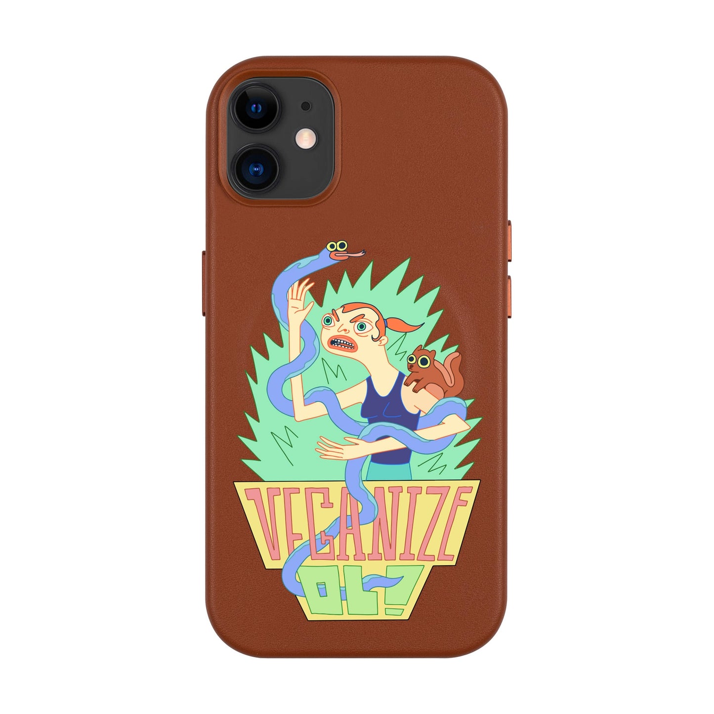 VEGANİZE-Leather Kılıf MagSafe Özellikli - iPhone 11