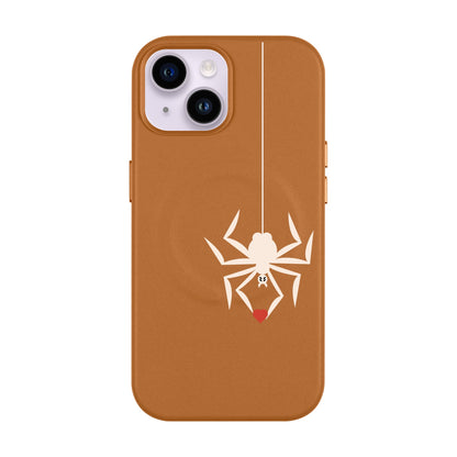 TISSERAND DE LA GRAVITÉ-Leather Kılıf MagSafe Özellikli - iPhone 13