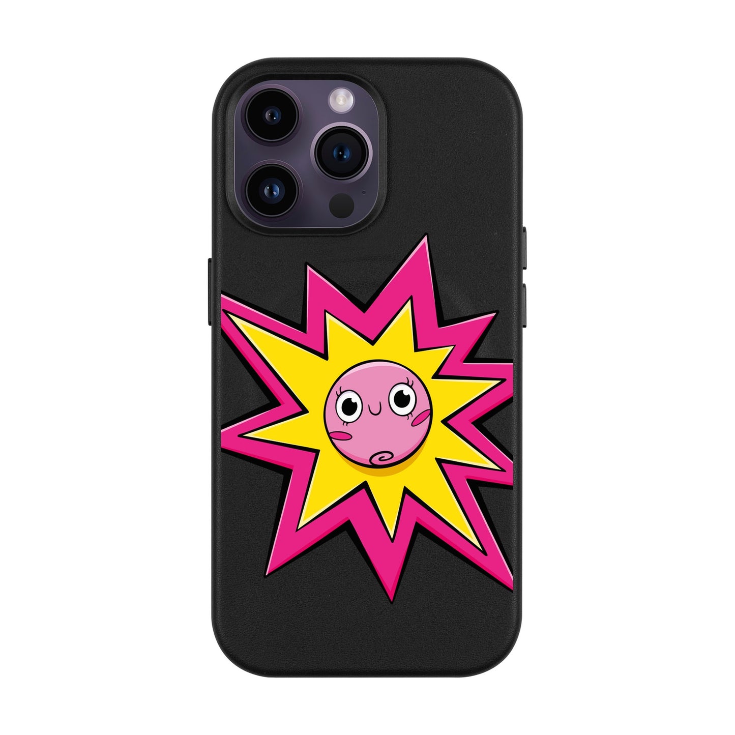 POP PRINCESSES-iPhone 14 Pro Max Leather Kılıf MagSafe Özellikli