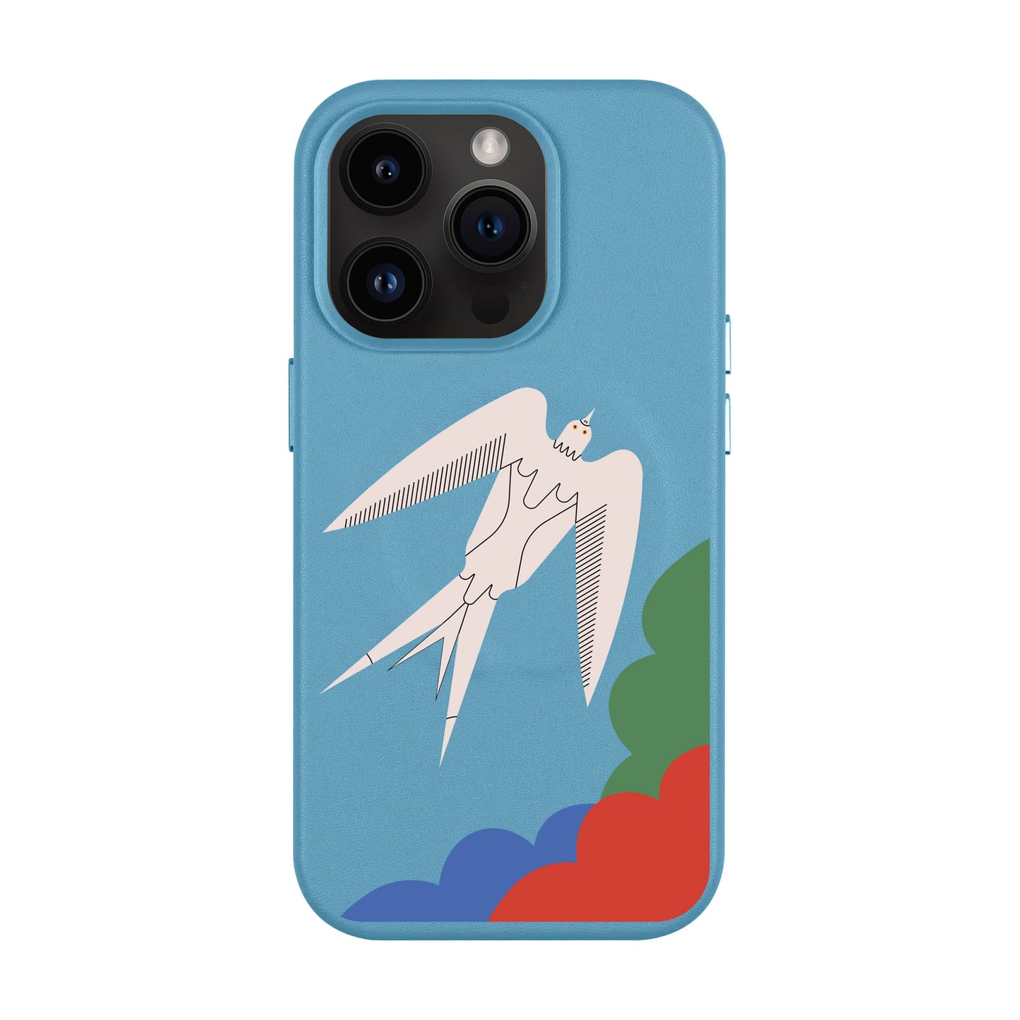 L’OISEAU LIBRE-Leather Kılıf MagSafe Özellikli - iPhone 14 Pro
