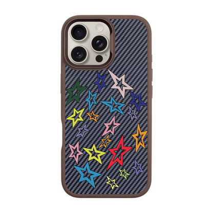 STAR-iPhone 16 Pro Max Plaid Kılıf MagSafe Özellikli
