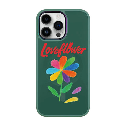 LOVE FLOWER-iPhone 14 Pro Max Vigor Kılıf MagSafe Özellikli