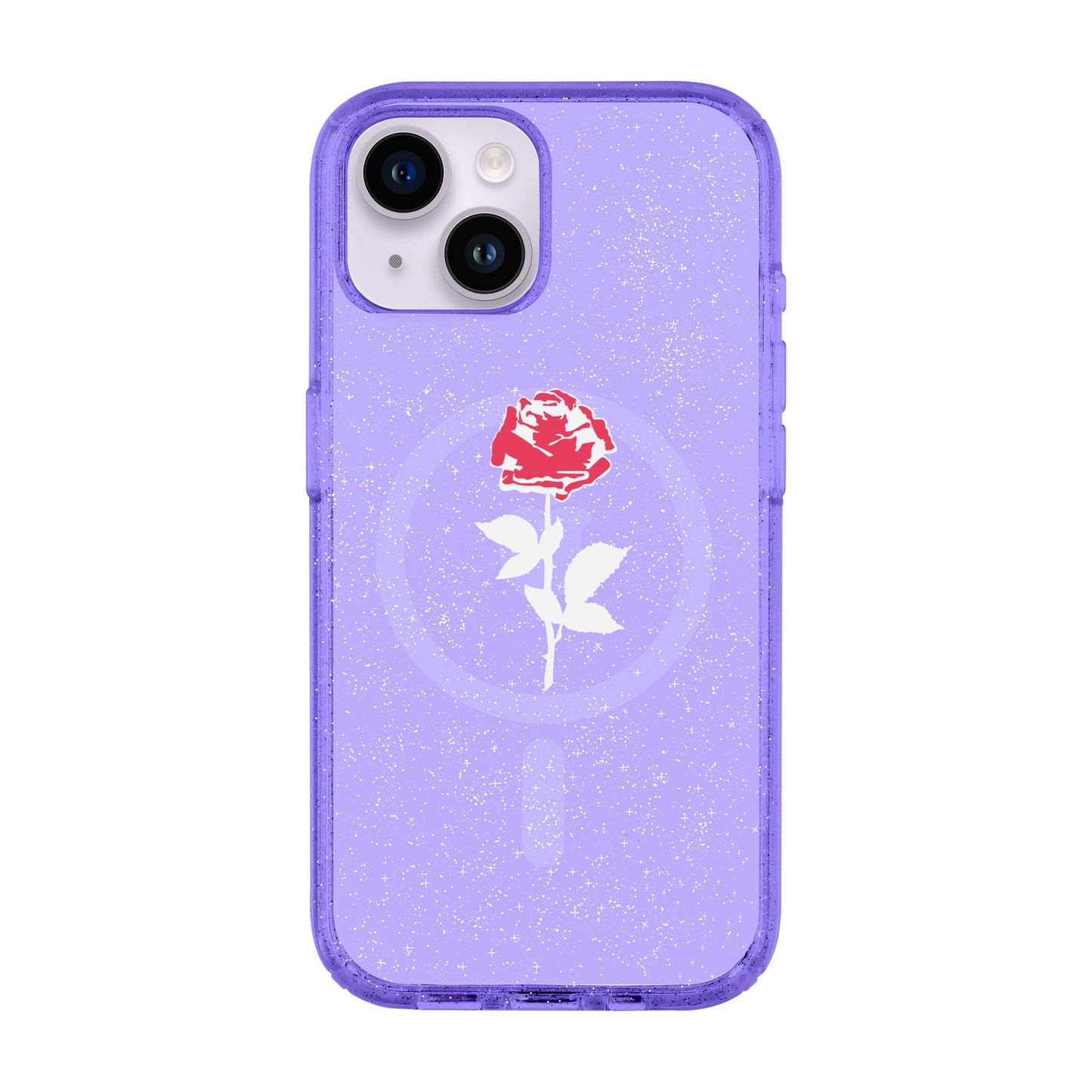NATUREL ROSE-iPhone 14 Shiny Kılıf MagSafe Özellikli