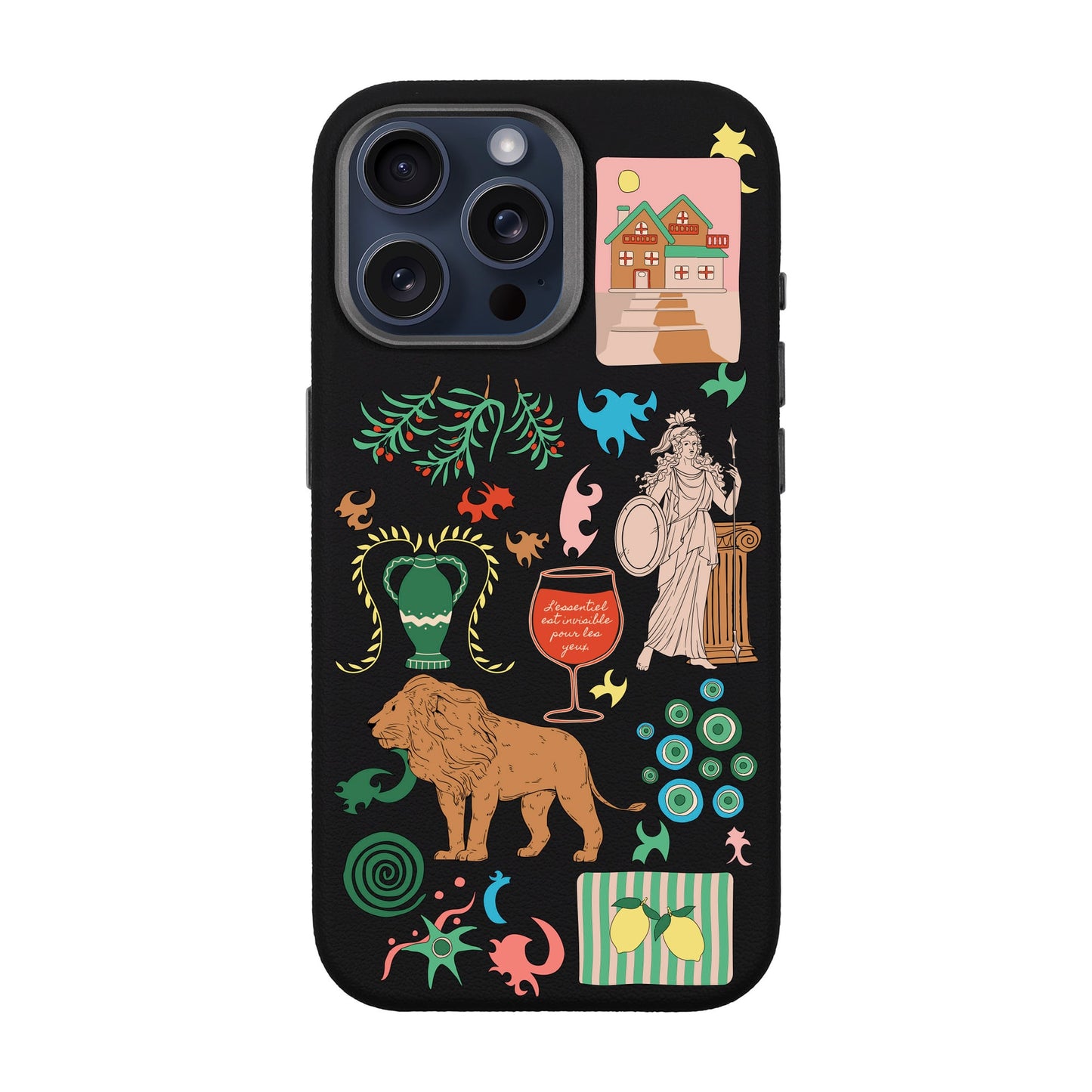 IODES SOUL TRAVELLER-iPhone 15 Pro Max Leather Premium Kılıf MagSafe Özellikli