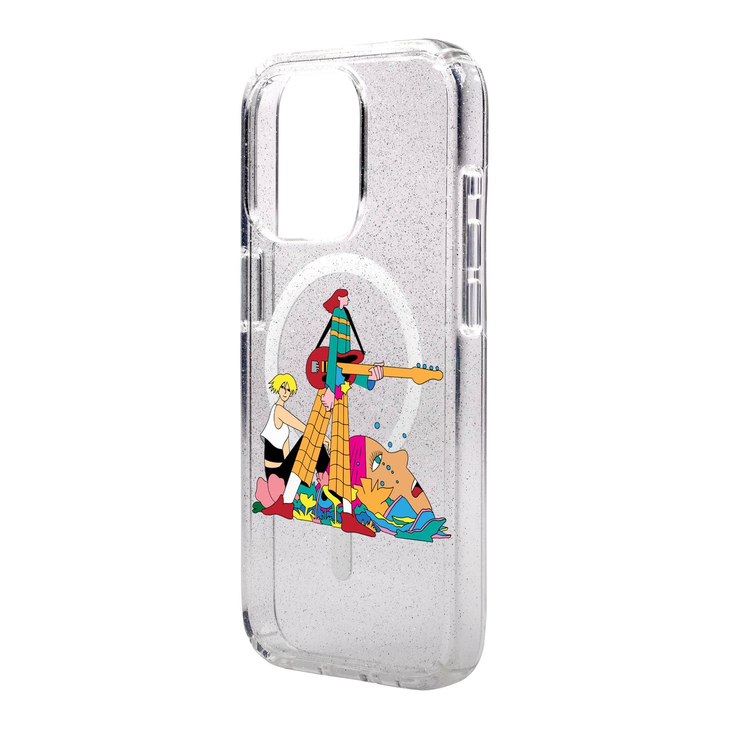 HER BAND-iPhone 15 Pro Max Shiny Kılıf MagSafe Özellikli