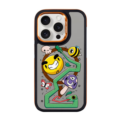 NADUR-Dark Kılıf MagSafe Özellikli - iPhone 15 Pro