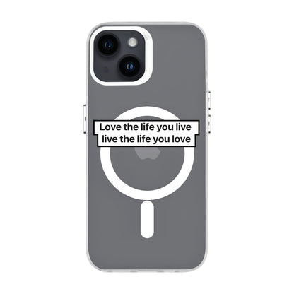 LOVE THE LIFE-iPhone 14 Hold Kılıf MagSafe Özellikli