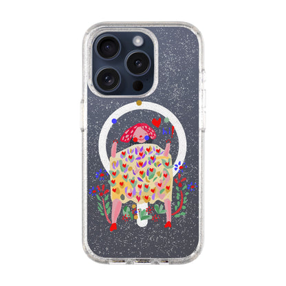 ÜÇ TOP-iPhone 15 Pro Shiny Kılıf MagSafe Özellikli
