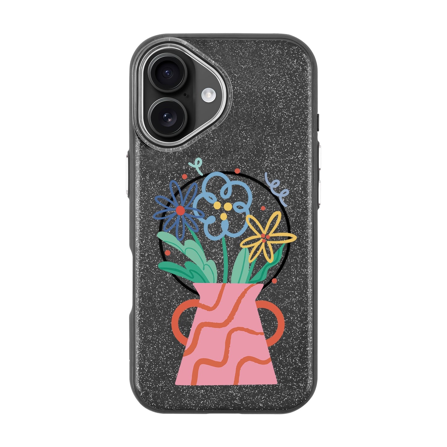 PINK VASE-iPhone 16 Radiant Kılıf MagSafe Özellikli