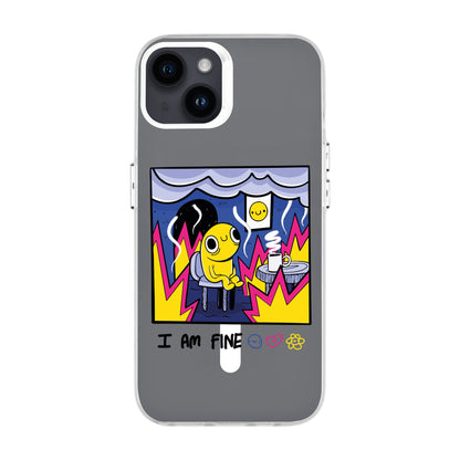 I AM FINE-iPhone 14 Plus Hold Kılıf MagSafe Özellikli