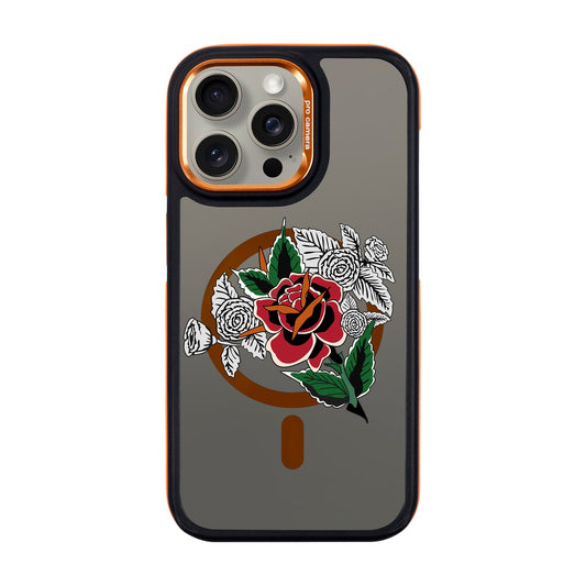 DRY ROSE-iPhone 15 Pro Max Dark Kılıf MagSafe Özellikli