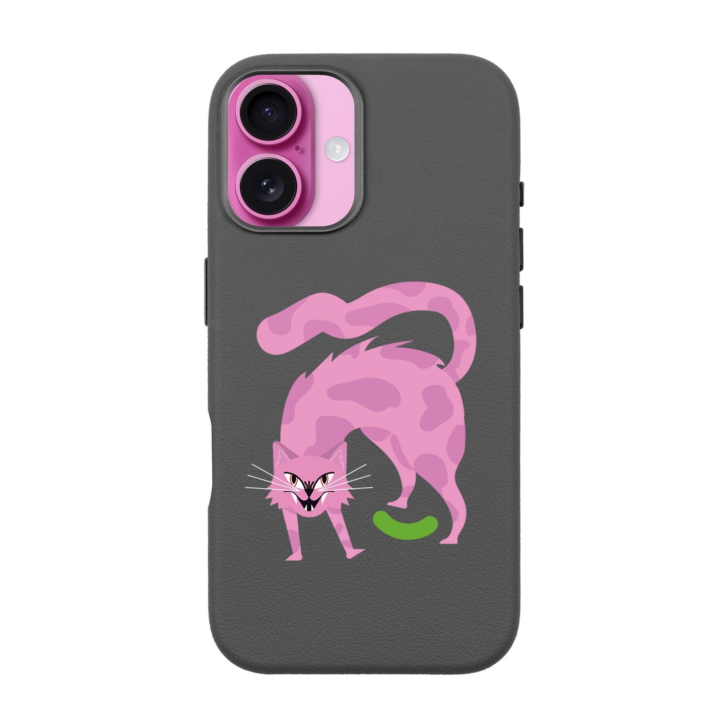 GRUMBLEPAWS-iPhone 16 Plus Leather Premium Kılıf MagSafe Özellikli