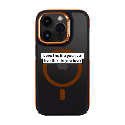 LOVE THE LIFE-iPhone 14 Pro Dark Kılıf MagSafe Özellikli