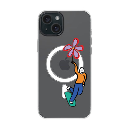 SKATEBOARDER-iPhone 15 Plus Solid Kılıf MagSafe Özellikli