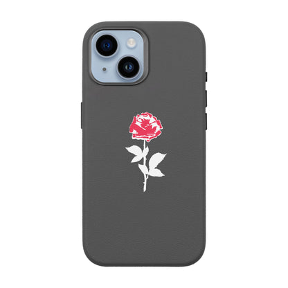 NATUREL ROSE-iPhone 14 Leather Premium Kılıf MagSafe Özellikli