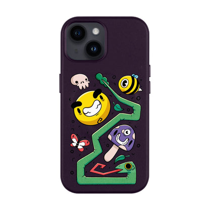 NADUR-Leather Kılıf MagSafe Özellikli - iPhone 13