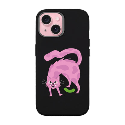 GRUMBLEPAWS-iPhone 15 Leather Premium Kılıf MagSafe Özellikli