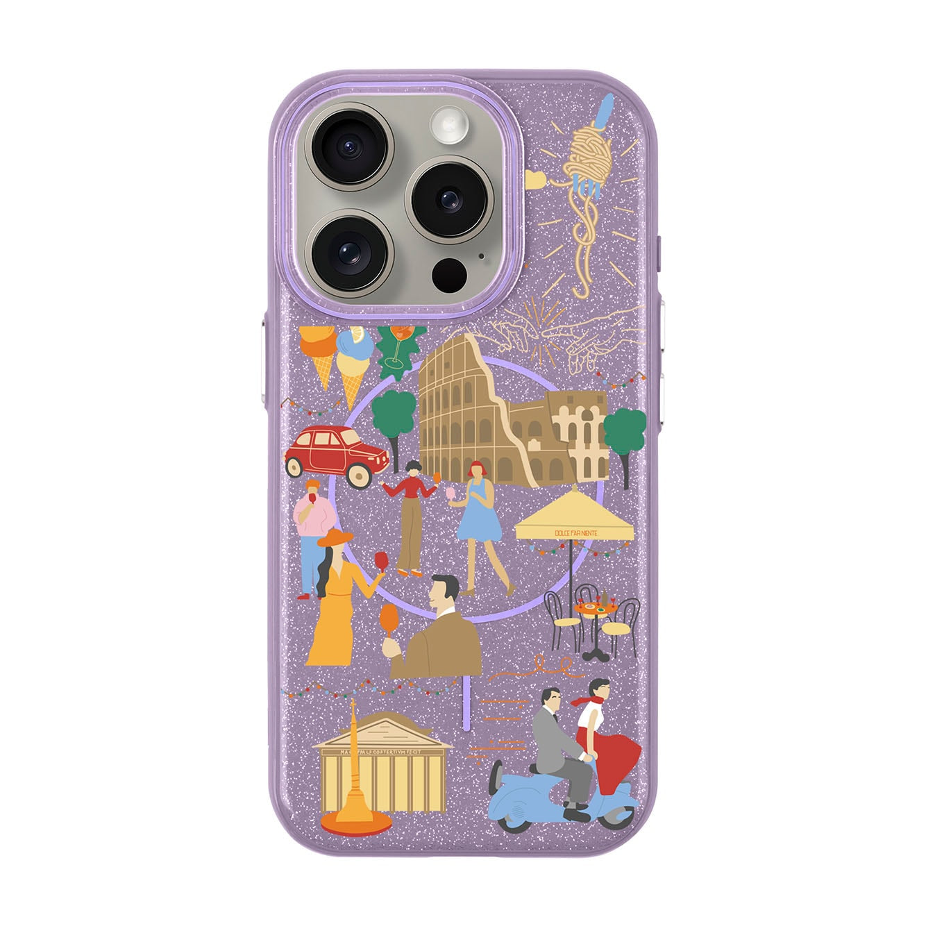 ROMA-iPhone 15 Pro Radiant Kılıf MagSafe Özellikli