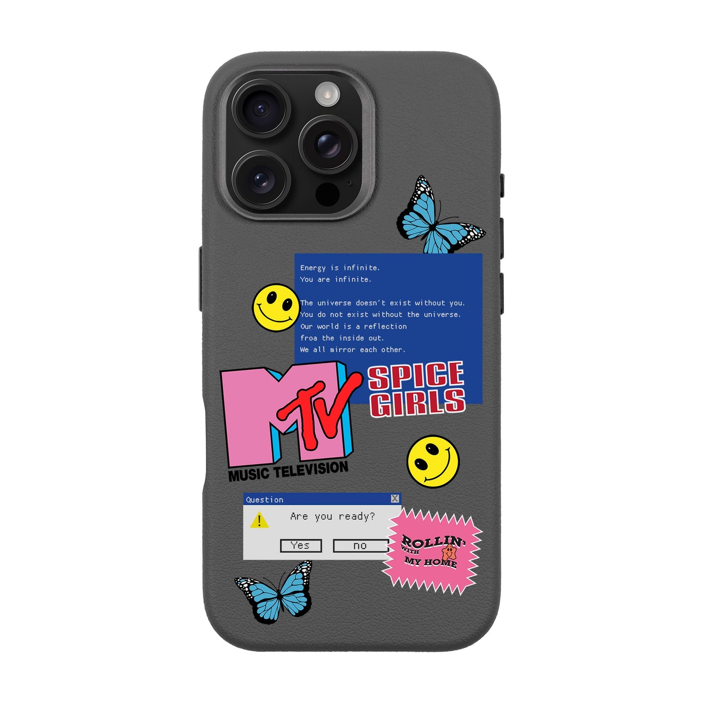 ARE YOU READY-iPhone 16 Pro Max Leather Premium Kılıf MagSafe Özellikli