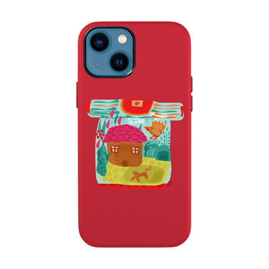 SİHİRLİ KAZAK-iPhone 14 Leather Kılıf