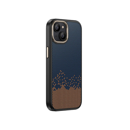 NEW-iPhone 15 Plus Fibrous Kılıf MagSafe Özellikli