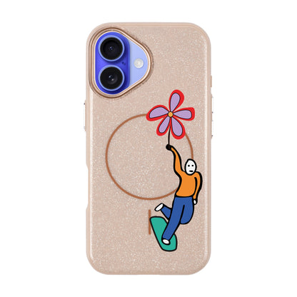SKATEBOARDER-iPhone 16 Radiant Kılıf MagSafe Özellikli