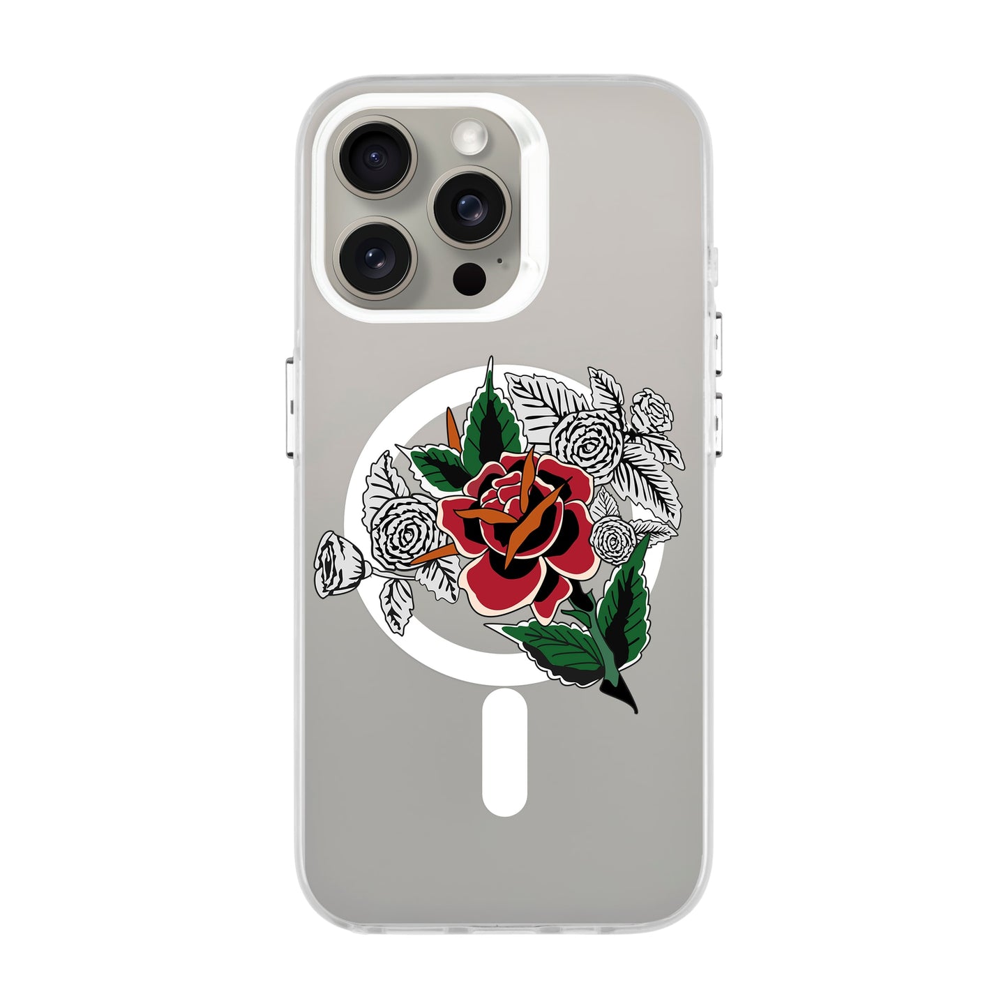 DRY ROSE-iPhone 15 Pro Max Hold Kılıf MagSafe Özellikli