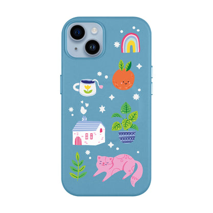 FRESH SPRING-iPhone 14 Plus Leather Kılıf MagSafe Özellikli