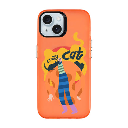 CRAZY CAT-iPhone 15 Hold Kılıf MagSafe Özellikli