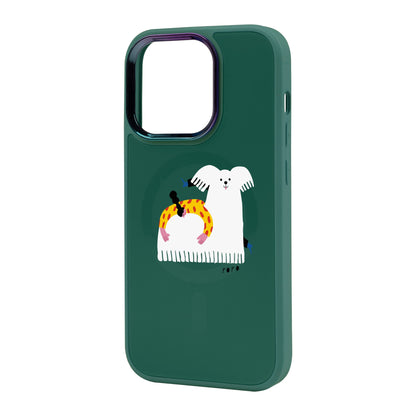 FANCY DOG-iPhone 14 Pro Max Vigor Kılıf MagSafe Özellikli