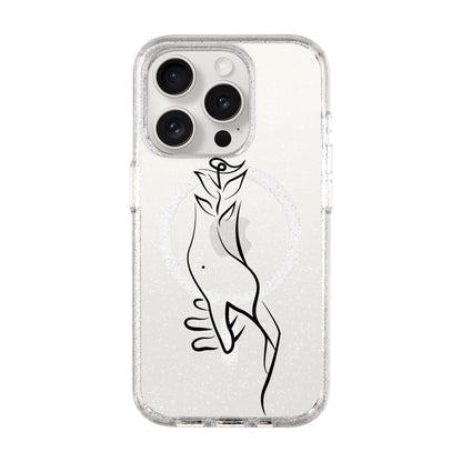 TOUCH-iPhone 15 Pro Shiny Kılıf MagSafe Özellikli