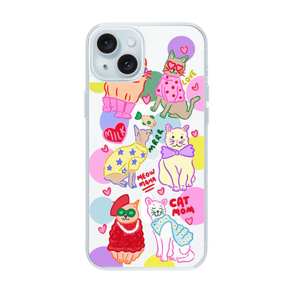 CAT MOM-iPhone 15 Plus Solid Kılıf MagSafe Özellikli
