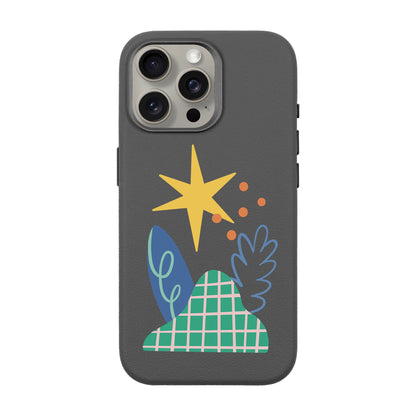 LITTLE NATURE-iPhone 15 Pro Max Leather Premium Kılıf MagSafe Özellikli