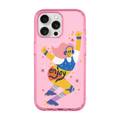 ENJOY-iPhone 15 Pro Max Shiny Kılıf MagSafe Özellikli