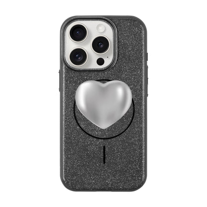 SILVER HEART-iPhone 15 Pro Radiant Kılıf MagSafe Özellikli