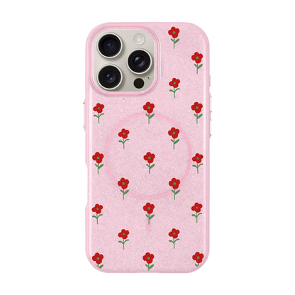 FLOWER POWER-iPhone 16 Pro Max Radiant Kılıf MagSafe Özellikli