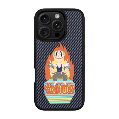 VİCOTÜCO ADAM-iPhone 16 Pro Plaid Kılıf MagSafe Özellikli