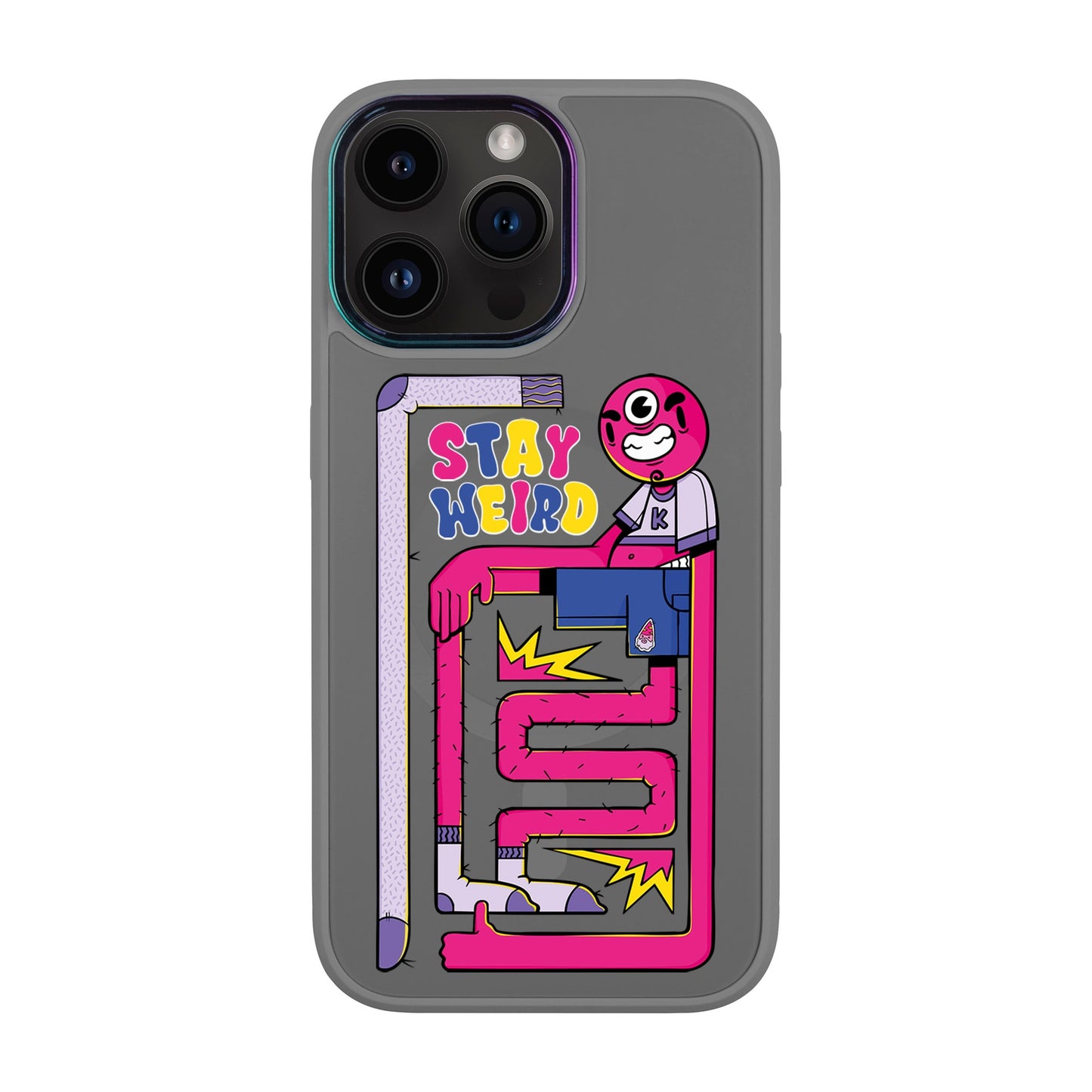 OG TOOTHY-iPhone 14 Pro Max Vigor Kılıf MagSafe Özellikli