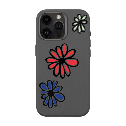 FLORIST-iPhone 14 Pro Max Leather Premium Kılıf MagSafe Özellikli