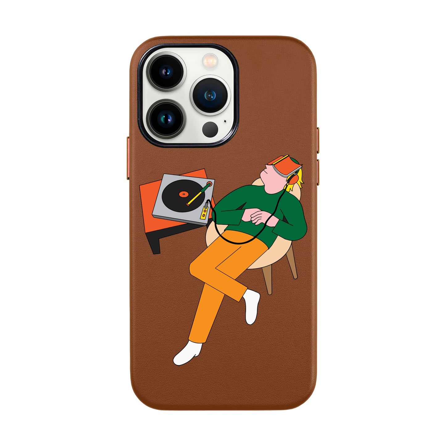 LAZY SUNDAY AFTERNOON-iPhone 13 Pro Leather Kılıf