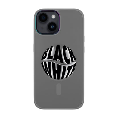 BLACK WHITE-Vigor Kılıf MagSafe Özellikli - iPhone 14