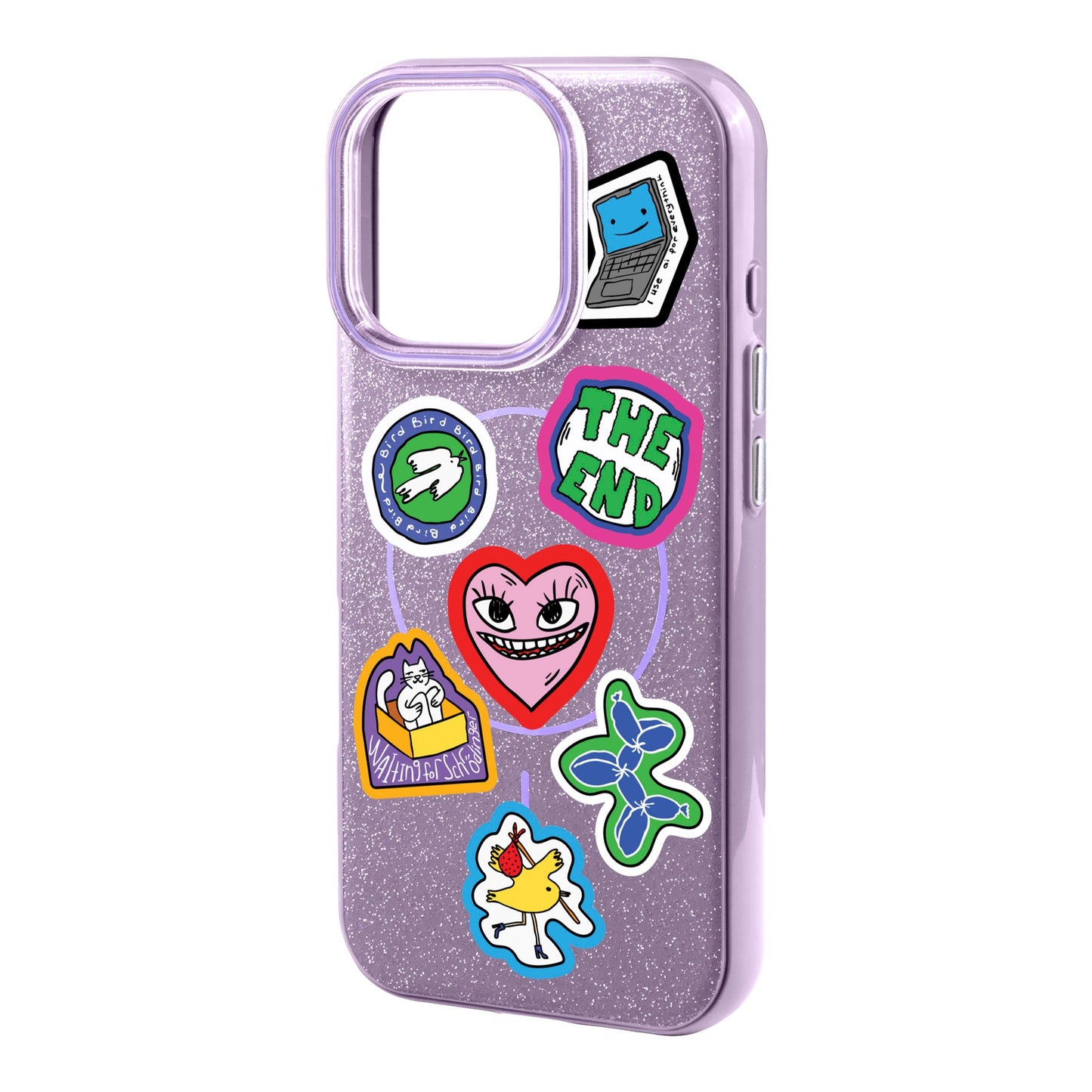 TŌTEN STICKERZ-Radiant Kılıf MagSafe Özellikli - iPhone 15 Pro