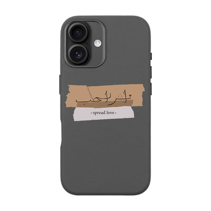 SPREAD LOVE-iPhone 16 Plus Leather Premium Kılıf MagSafe Özellikli