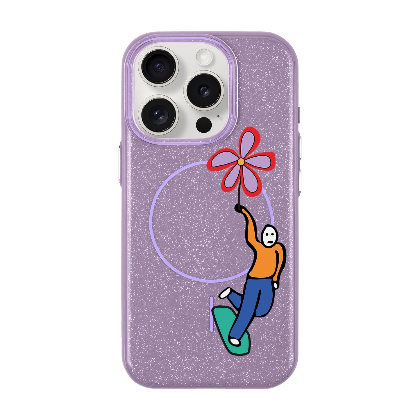 SKATEBOARDER-Radiant Kılıf MagSafe Özellikli - iPhone 15 Pro