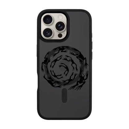 SWIRLING FROGS-iPhone 16 Pro Max Rise Kılıf MagSafe Özellikli