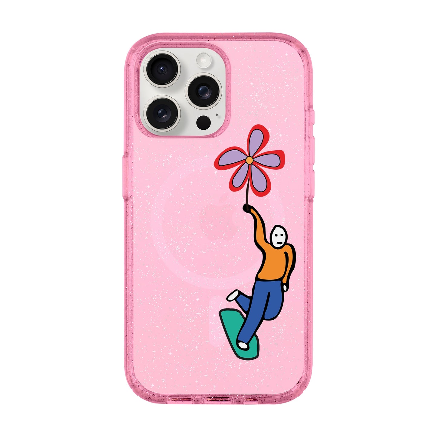 SKATEBOARDER-iPhone 15 Pro Max Shiny Kılıf MagSafe Özellikli