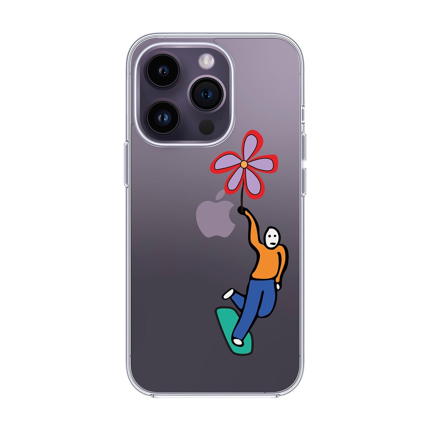 SKATEBOARDER-iPhone 14 Pro Solid Kılıf